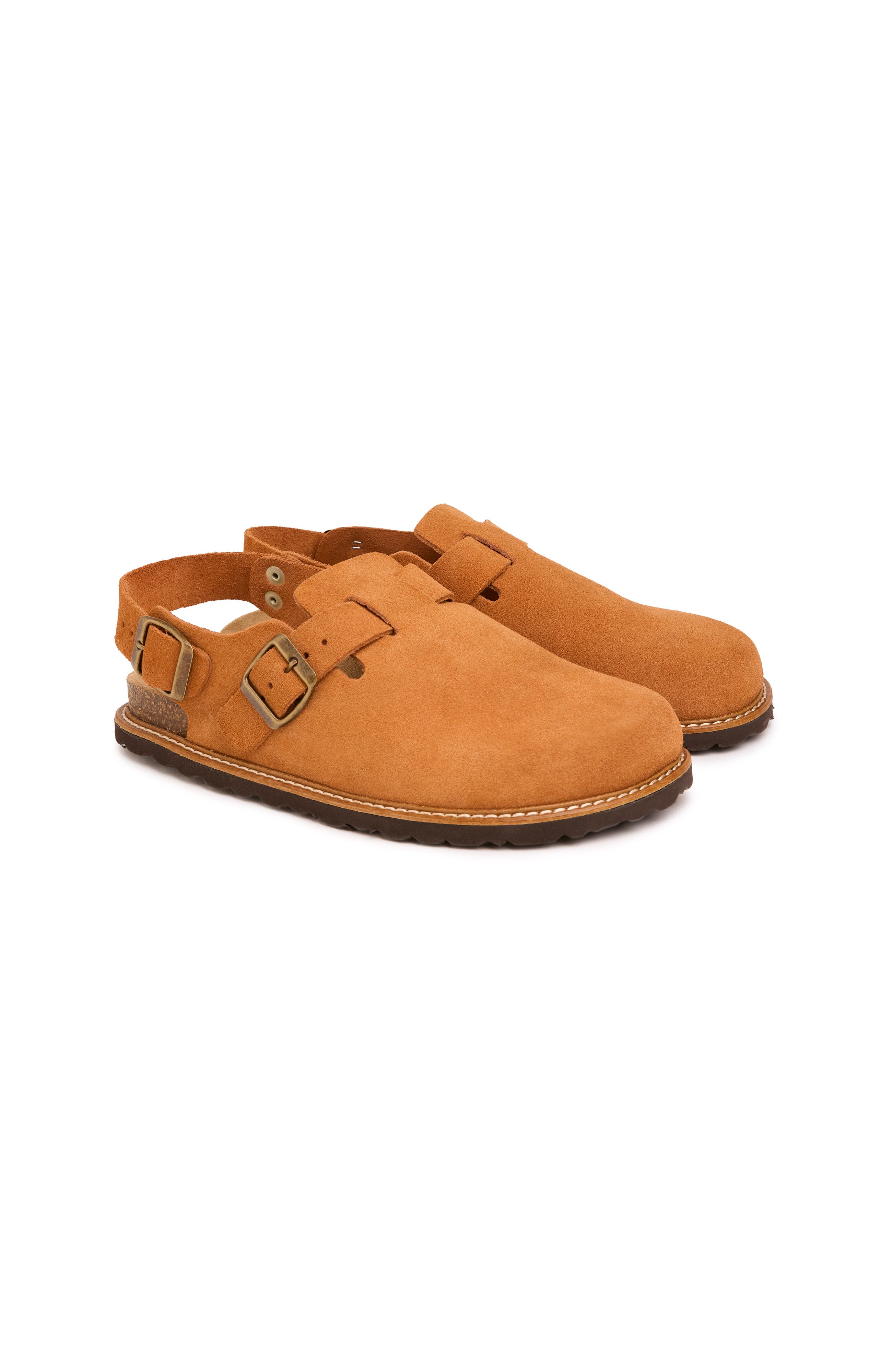Welt Sole Sling Back Clogs, Alternate, color, Rust