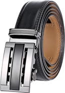 Mio Marino Signature Leather Ratchet Belt