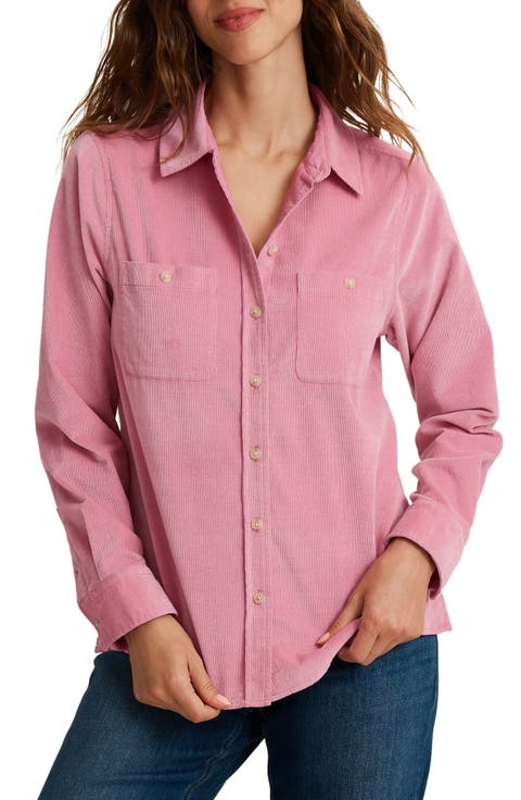 Coasta Cord Stretch Cotton Corduroy Shirt
