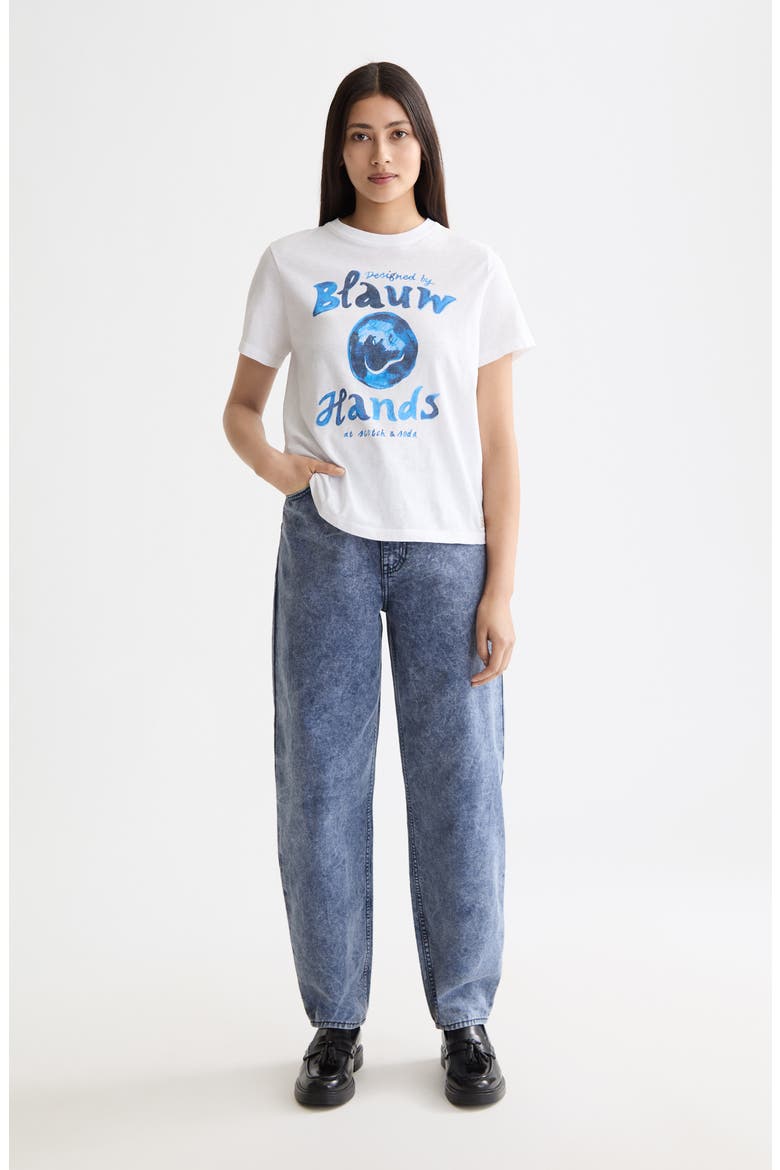 Earth Washed Graphic T-Shirt, Alternate, color, OFF WHITE