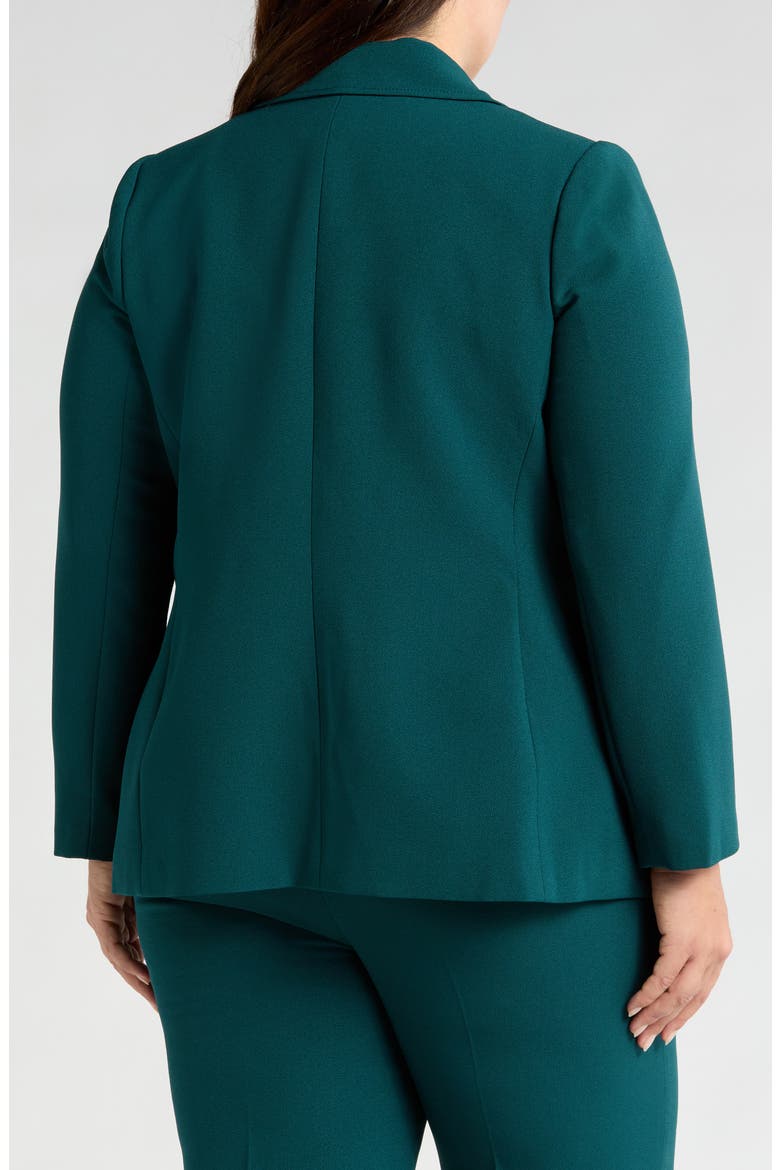 One-Button Blazer, Alternate, color, HUNTER