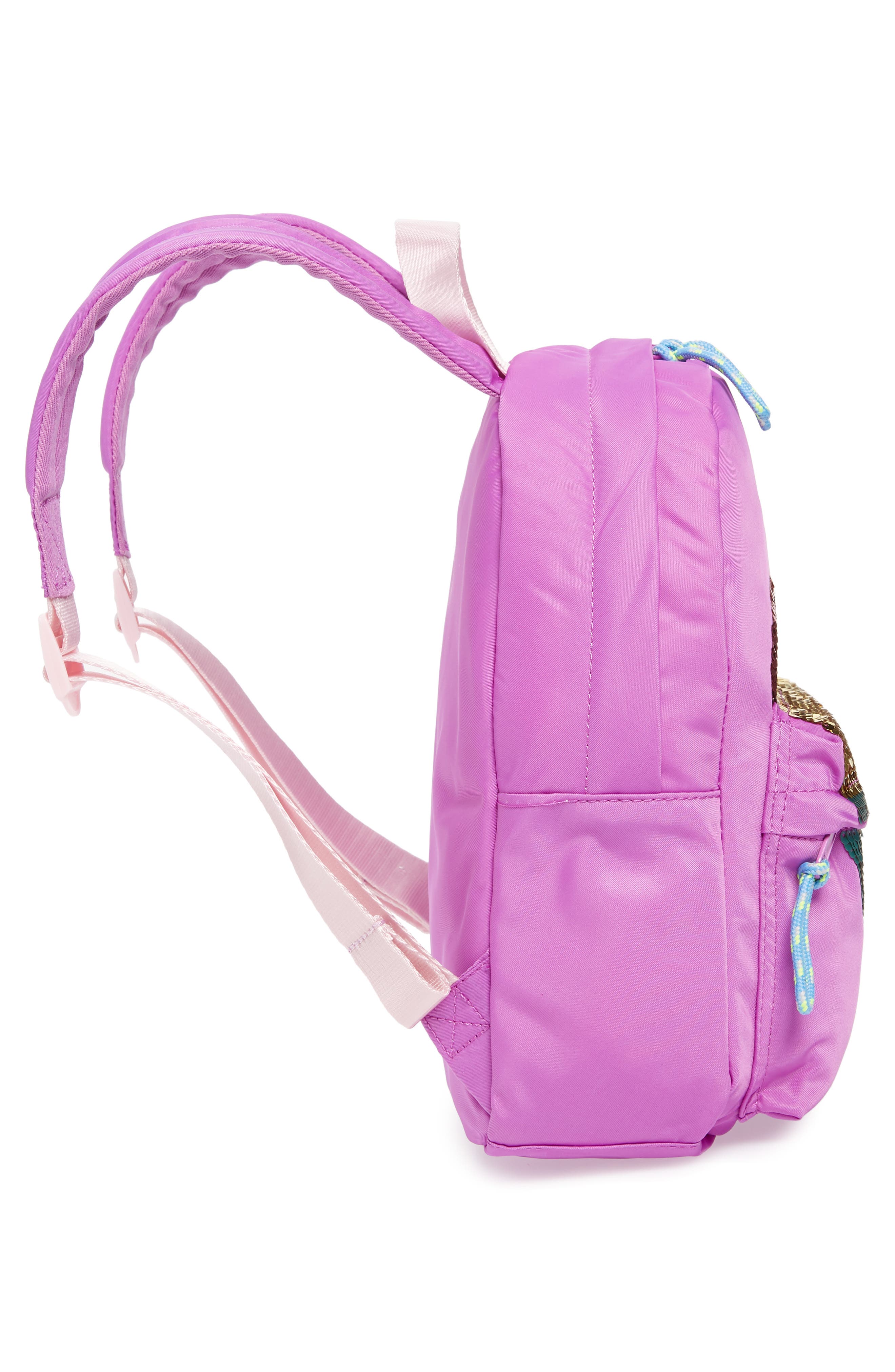 crewcuts by J.Crew Sequin Heart Backpack, Alternate, color, 