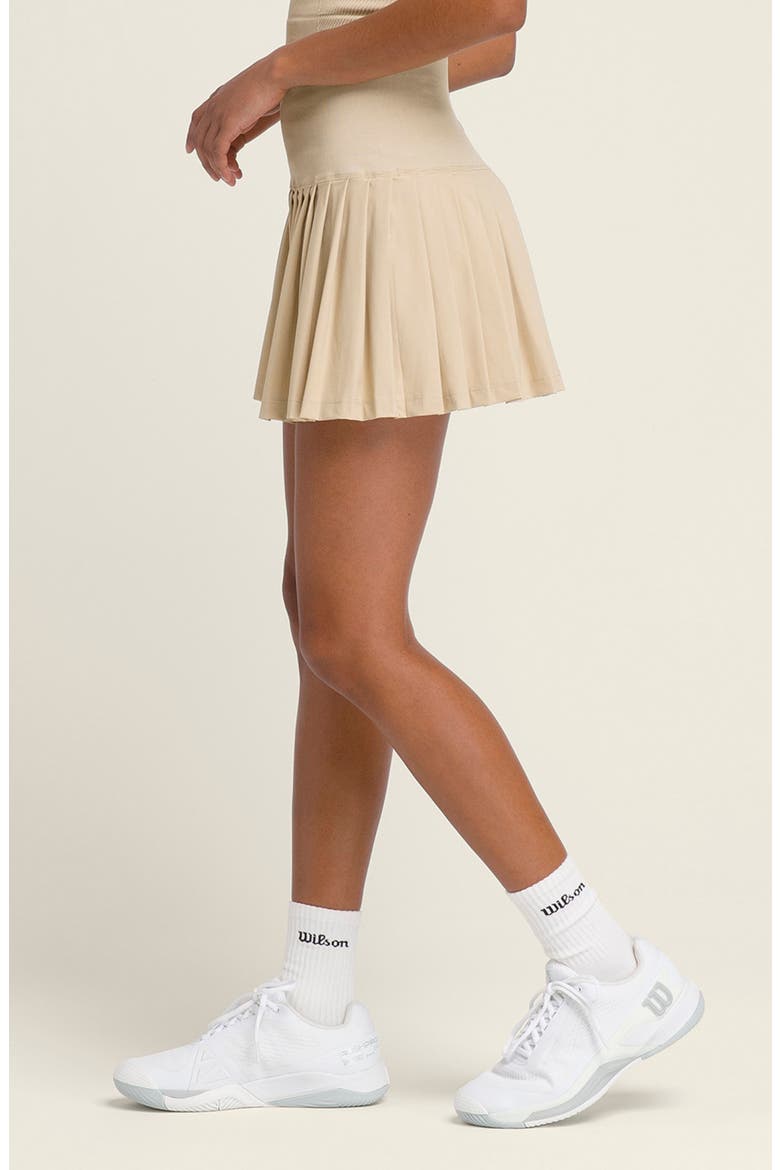 Midtown Tennis Skirt, Alternate, color, SAFARI