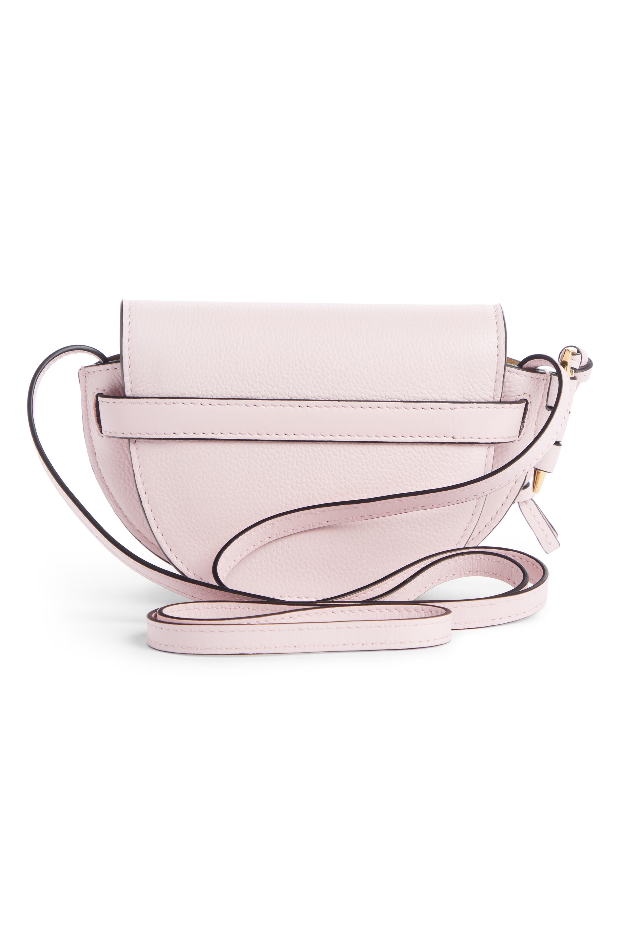 Loewe Mini Gate Leather Crossbody Bag, Alternate, color, 