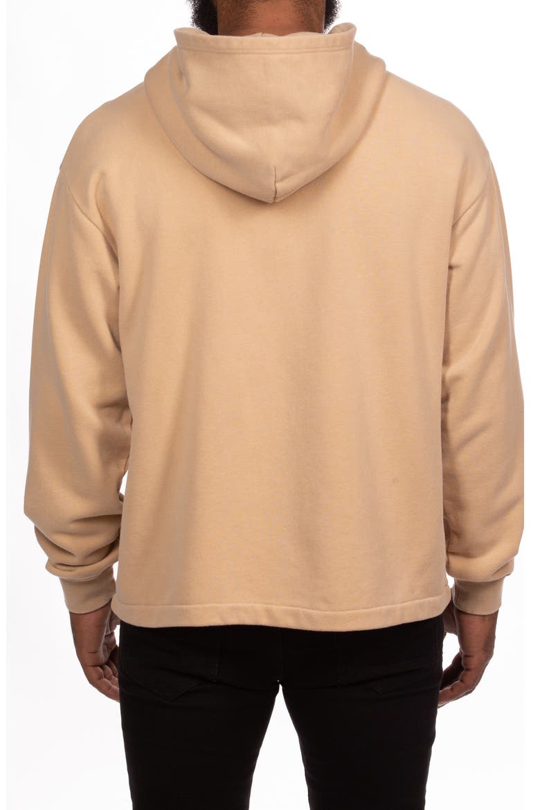 Run Logo Cotton French Terry Hoodie, Alternate, color, INCENSE