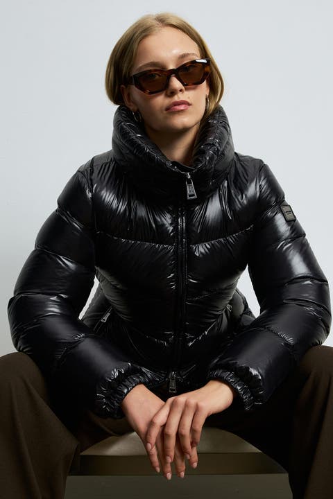 Lufian Flash Women's Shiny Goose Down Puffer Jacket