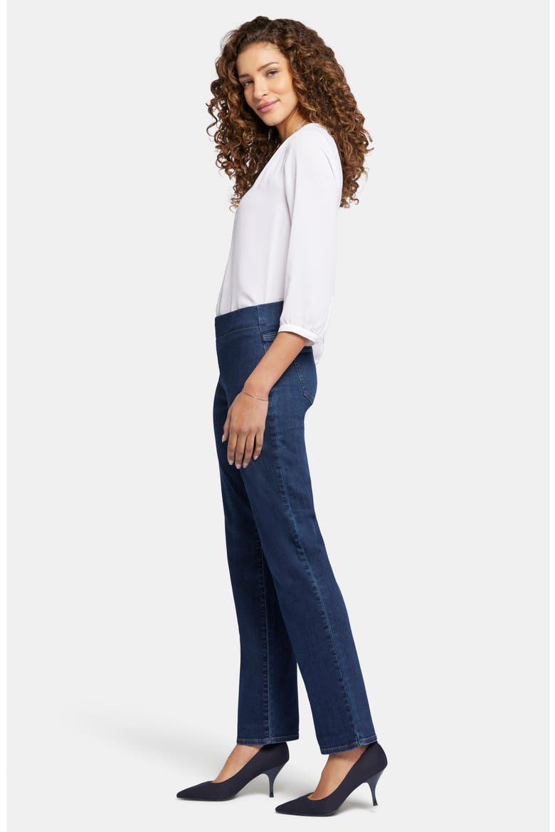 Bailey Pull-On Relaxed Straight Leg Jeans, Alternate, color, PALACE