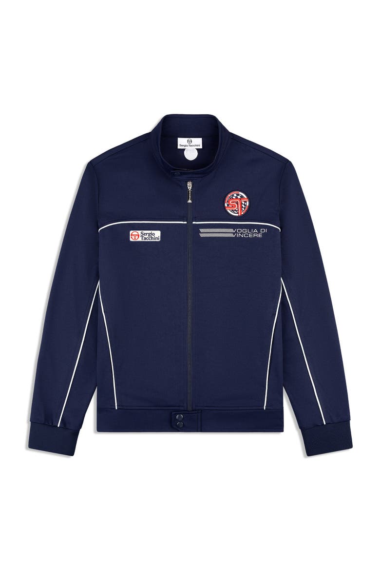 Macchina Track Jacket, Alternate, color, MARITIME BLUE