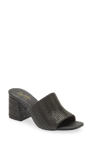 SEYCHELLES SEYCHELLES ADAPT RAFFIA SLIDE SANDAL 
