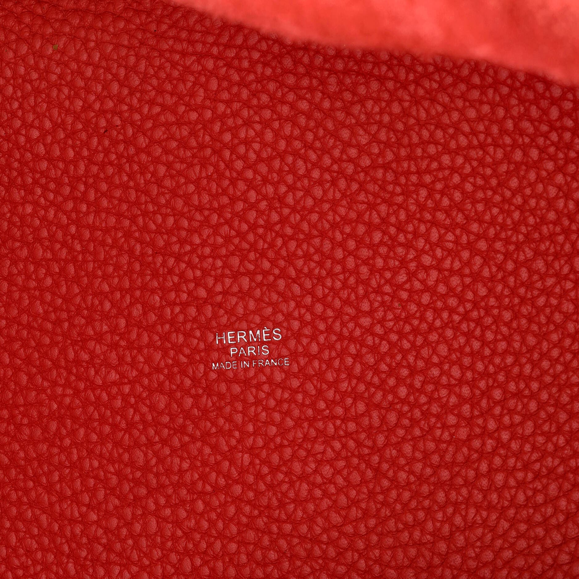 Pre-Owned Hermes Picotin Lock Bag Clemence MM, Alternate, color, Rouge Pivoine