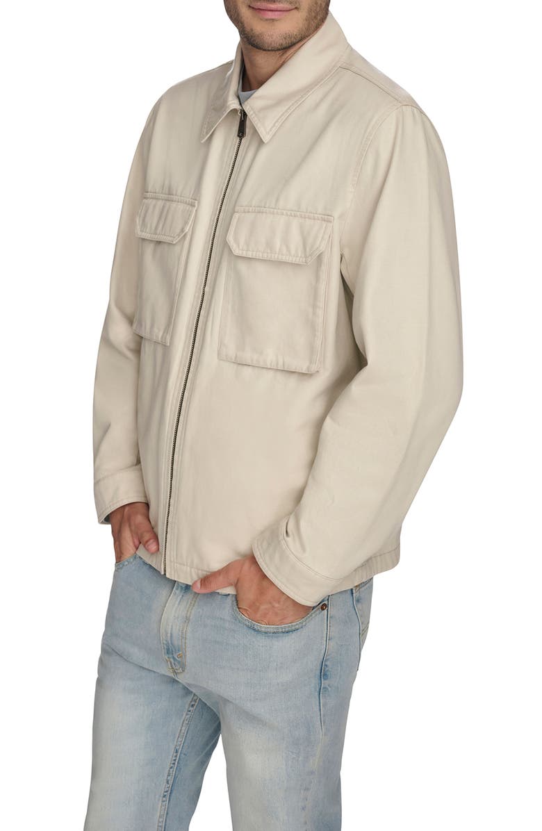 Levi's<sup>®</sup> Lightweight Cotton Shacket, Main, color, Cream