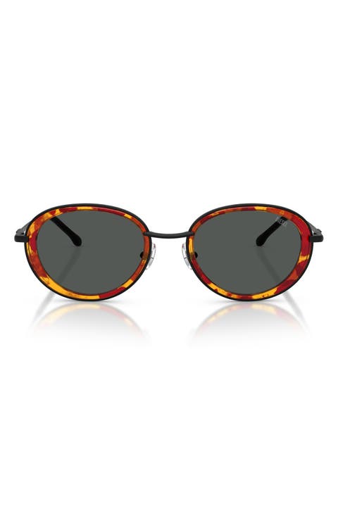 DL1018 51mm Oval Sunglasses