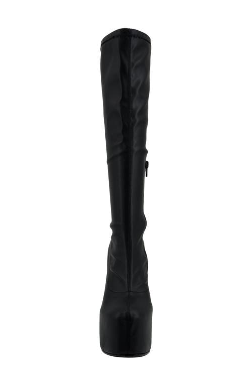 Zigi Aitana Tall Platform Boot In Black