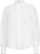 Brunello Cucinelli Striped organza shirt
