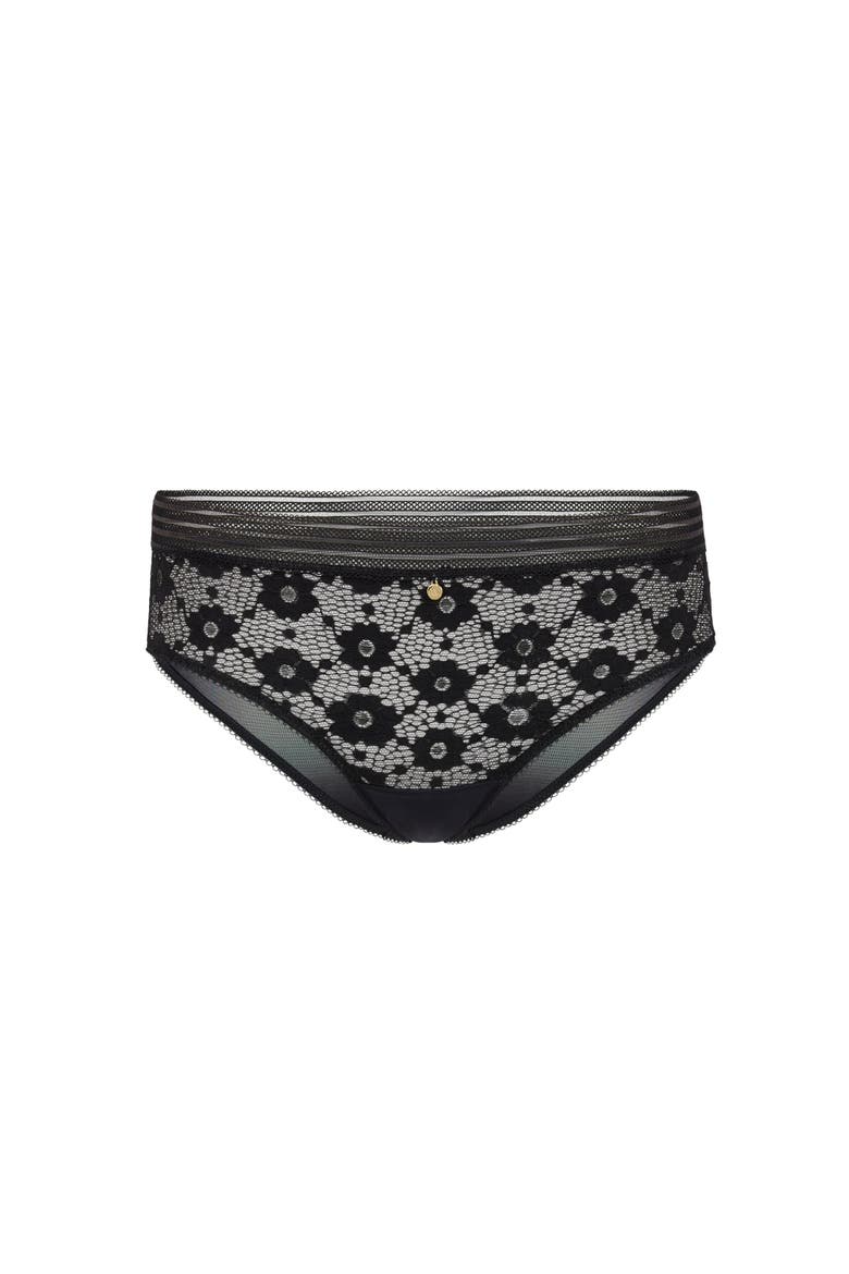 Nolie Hipster Panties, Alternate, color, Black