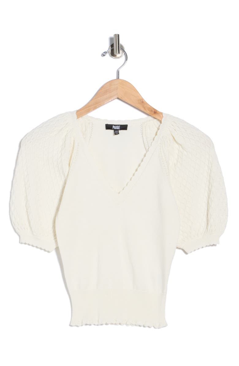 PAIGE Luz Sweater, Main, color, Ivory