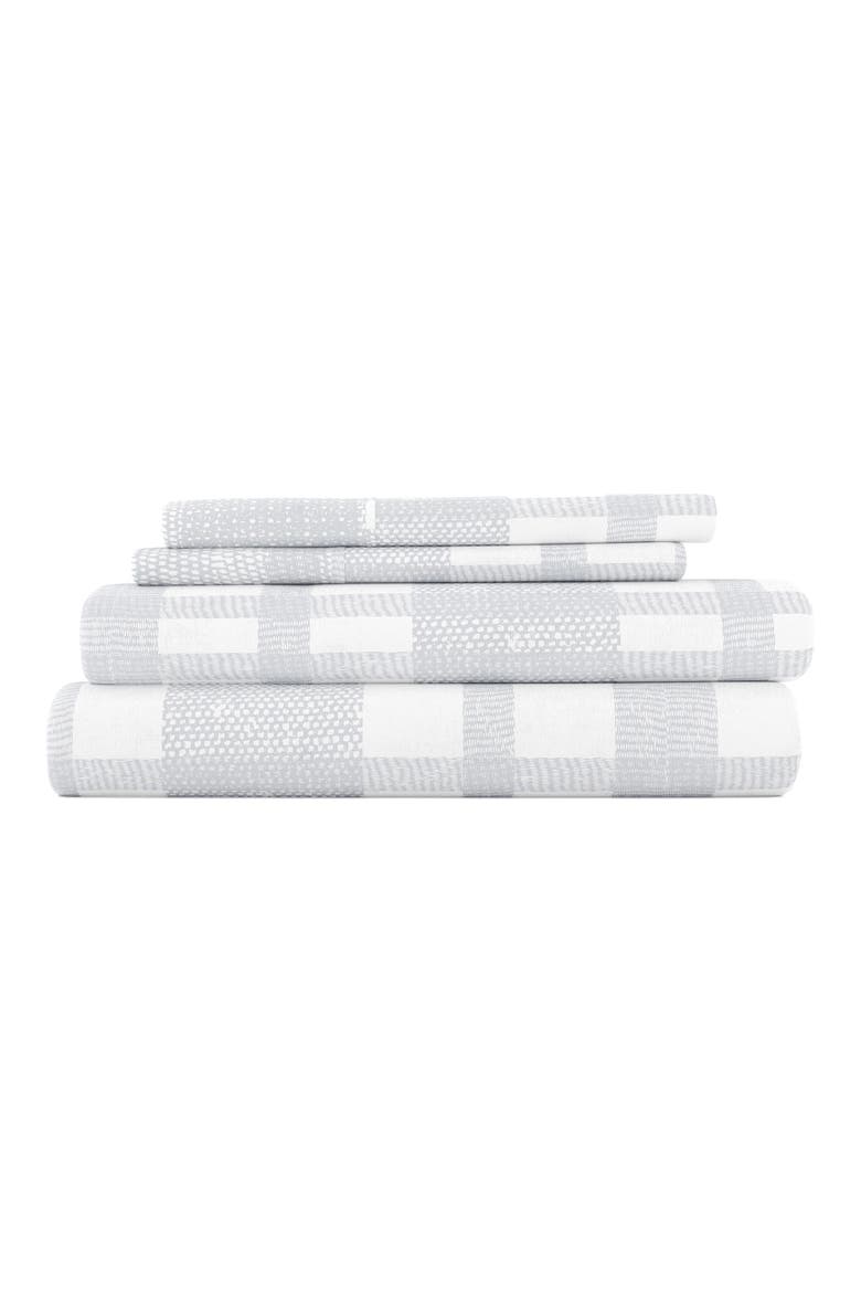 Premium Ultra Soft 4-Piece Flannel Bed Sheet Set, Main, color, LIGHT BLUE
