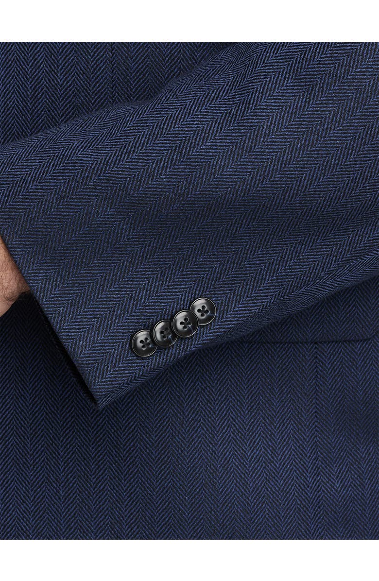 Michael Kors Big & Tall Chevron Sport Coat, Alternate, color, 