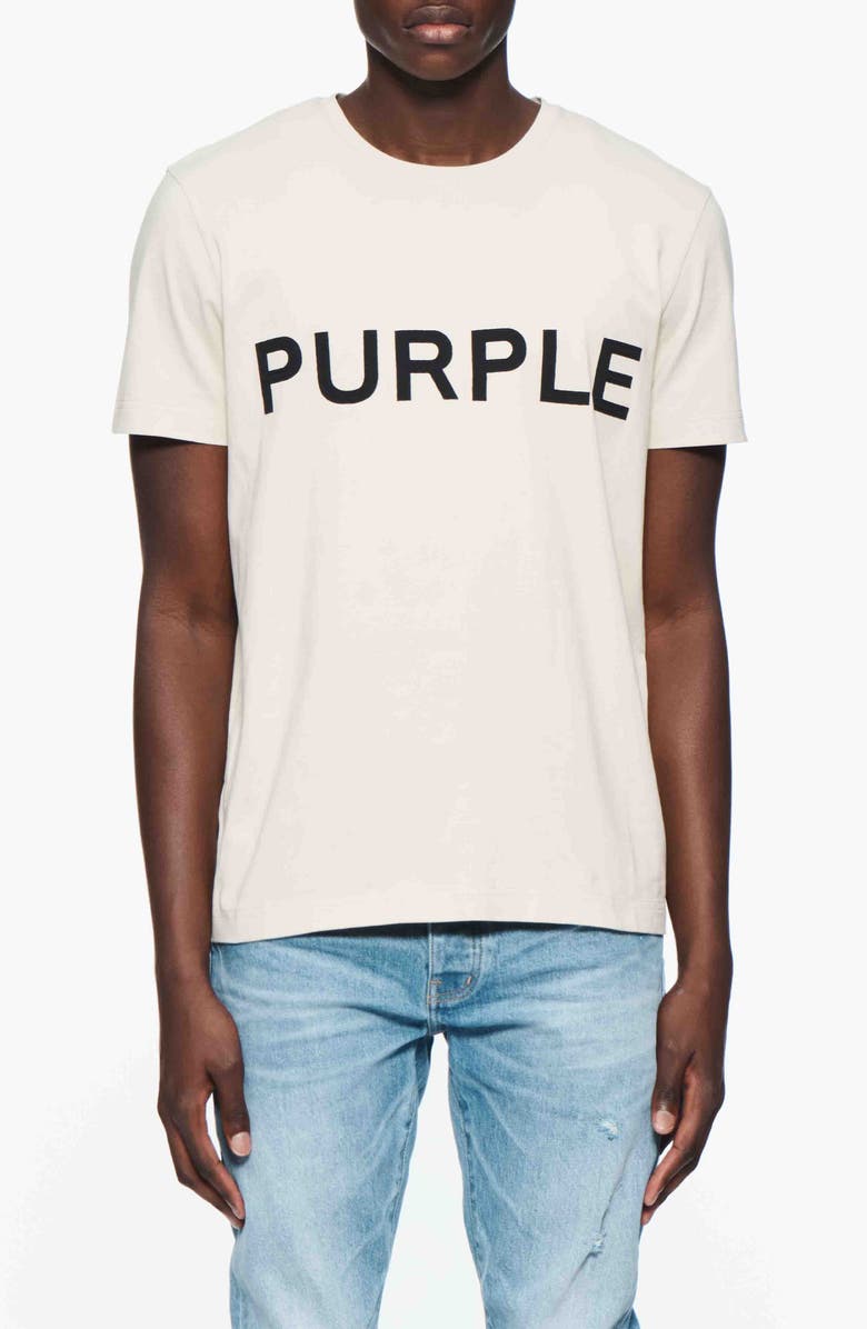 PURPLE BRAND Clean Logo Graphic T-Shirt, Main, color, 