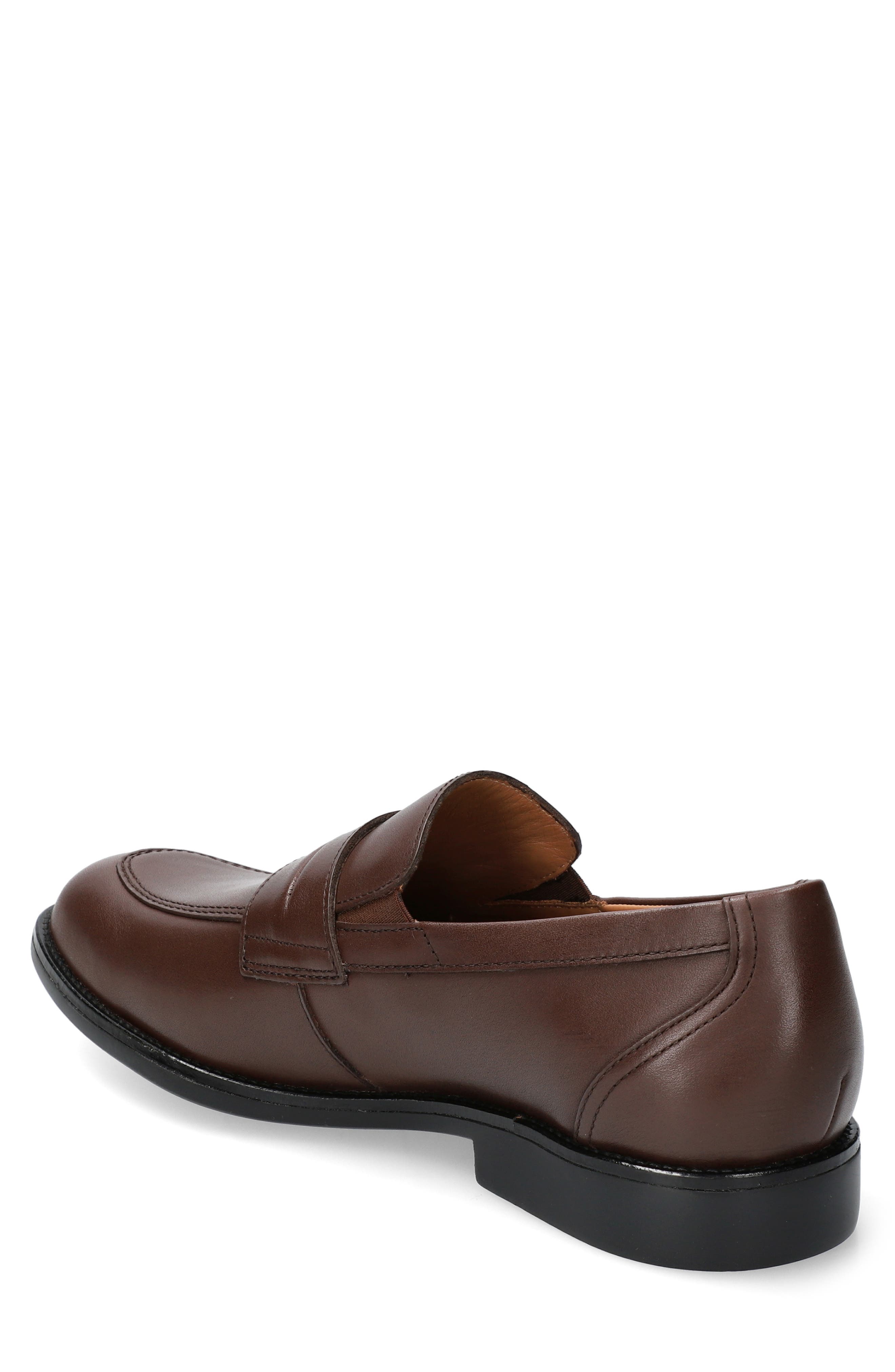 Fergus Loafer, Alternate, color, DARK BROWN