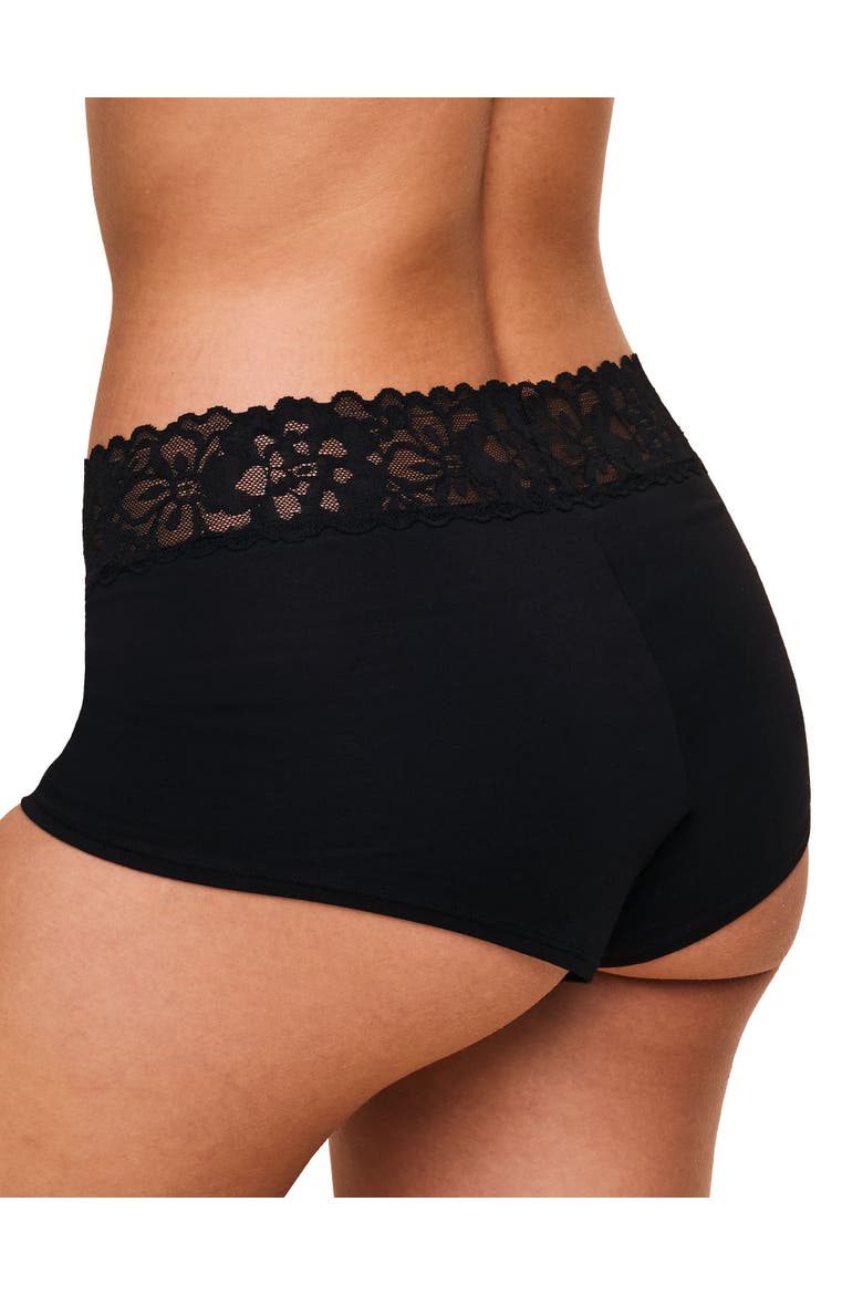 Leondre Shortie Panties, Alternate, color, Black