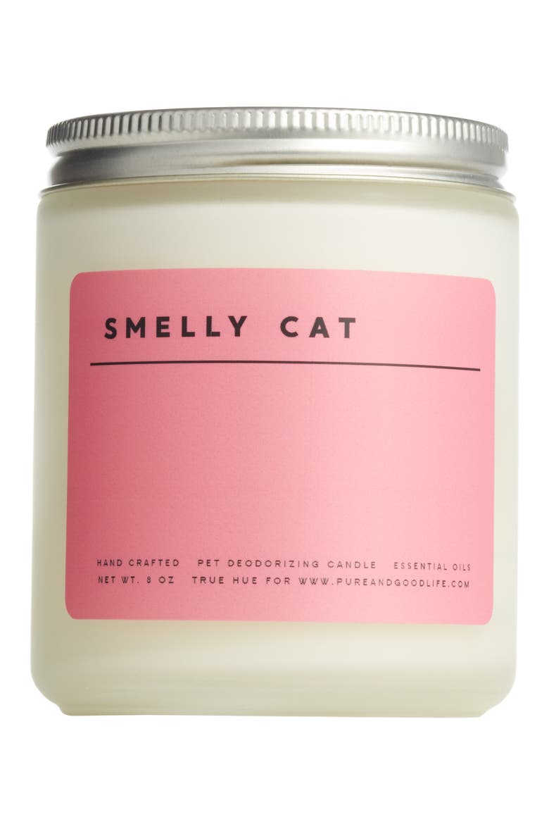 Smelly Cat Pet Deodorizing Soy Wax Candle, Main, color, SMELLY CAT