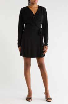 Isabella Wrap Minidress