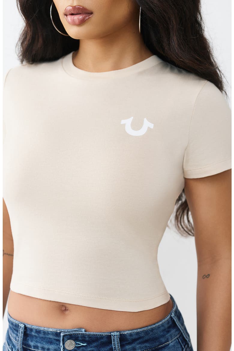 Buddha Relax Shrunken Tee, Alternate, color, FOG