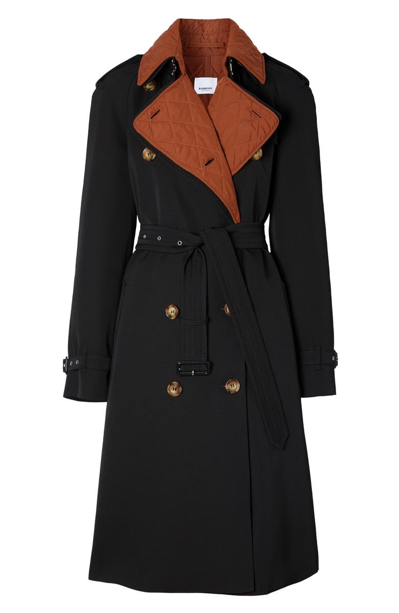 Burberry 3-in-1 Trench Coat with Quilted Liner, Alternate, color,