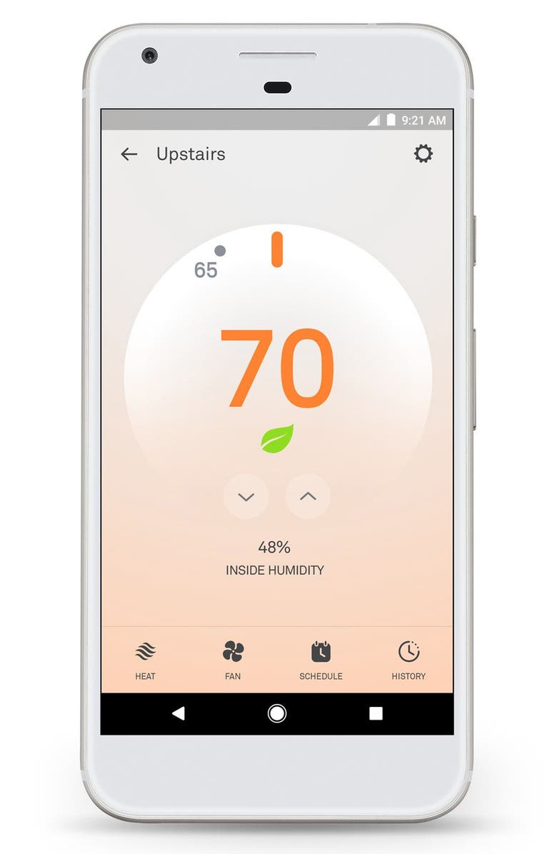 Nest Thermostat E, Alternate, color, 