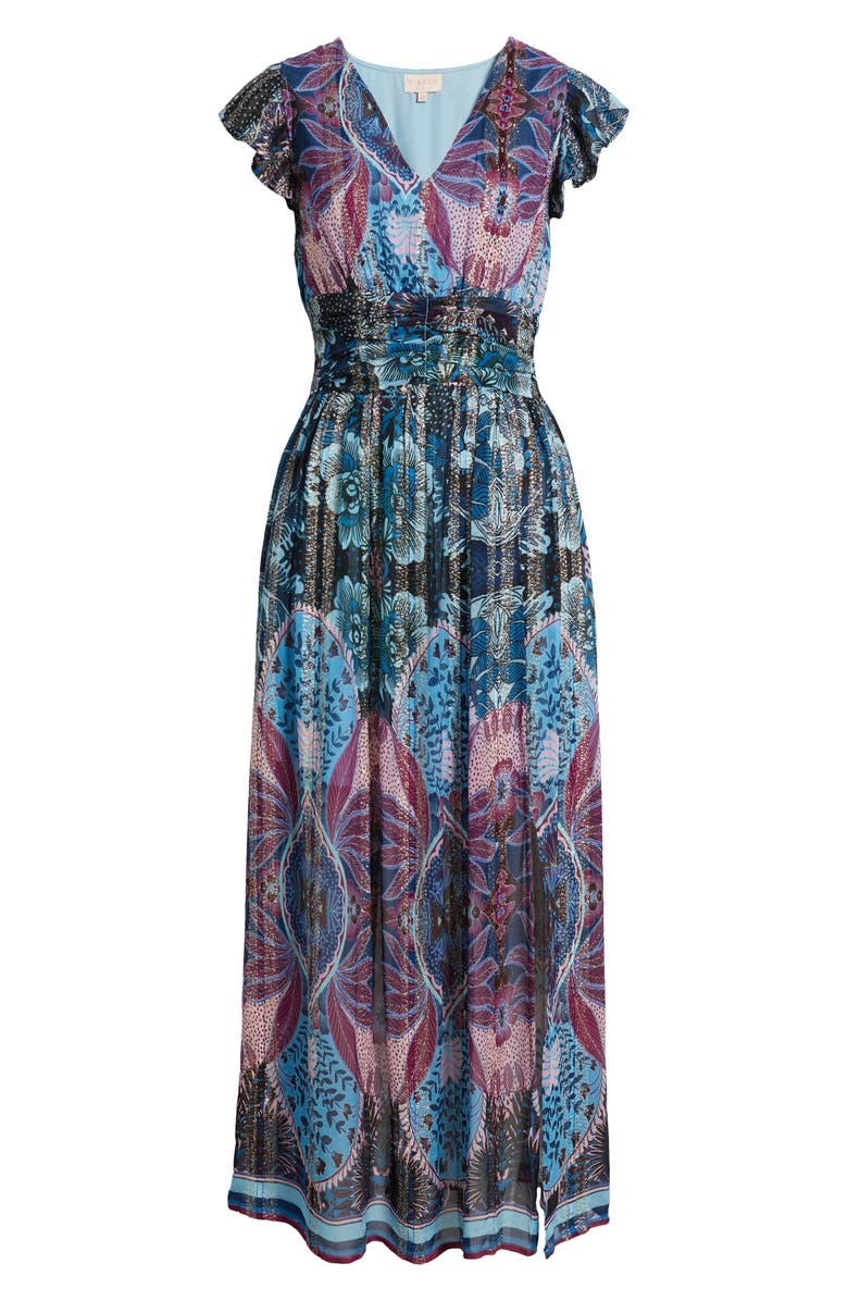 CIEBON Jennsen Floral Maxi Dress, Alternate, color, 