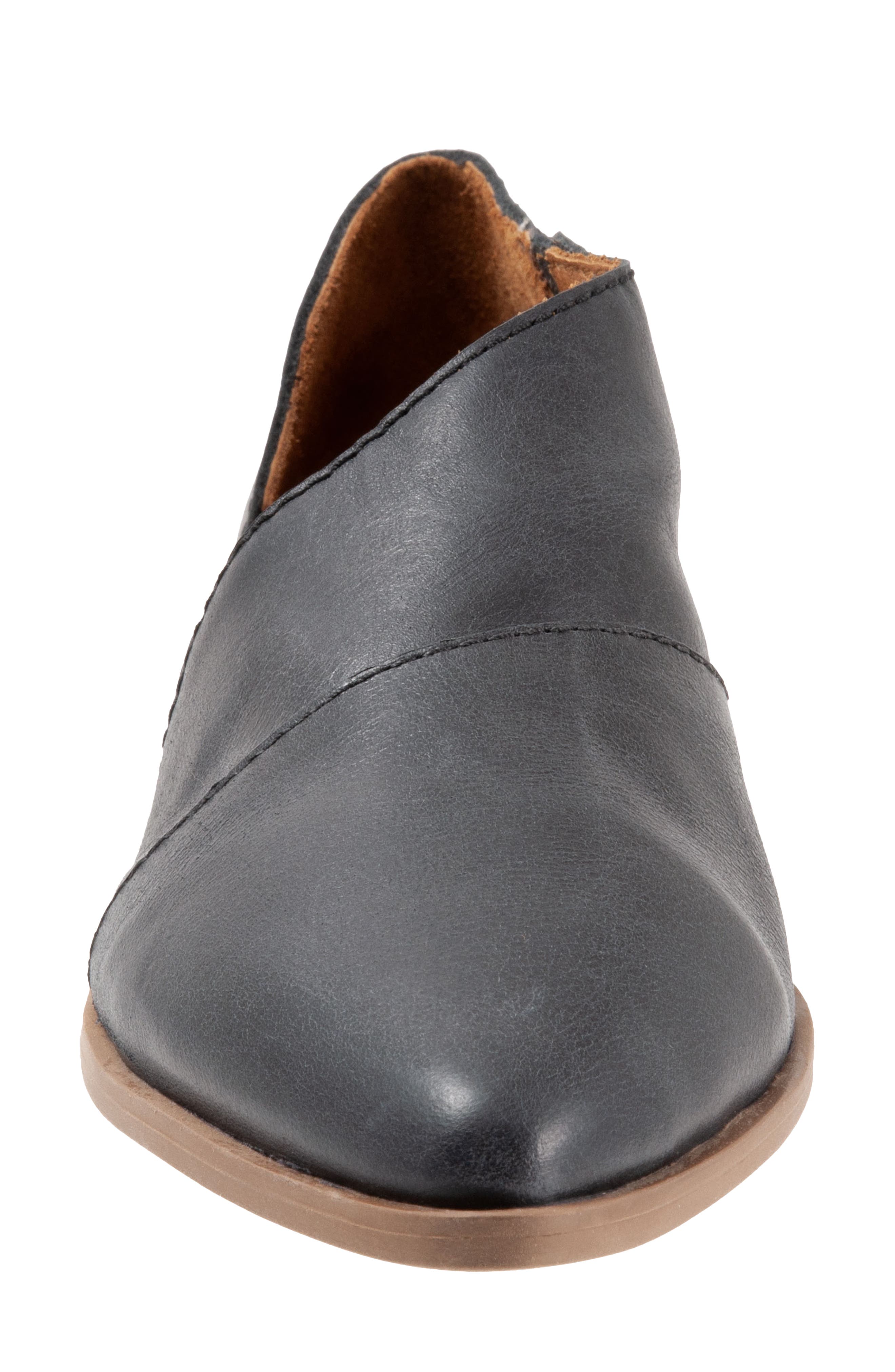 Bueno Blake Half d'Orsay Leather Flat, Alternate, color, 