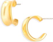 Karine Sultan Soft Curve Hoop Earrings