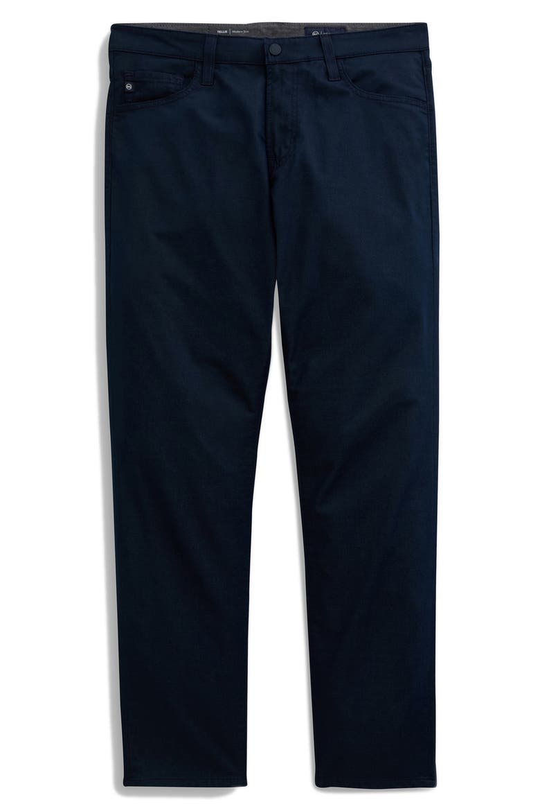 Tellis Airluxe™ Commuter Performance Sateen Pants, Alternate, color, PURE BLACK