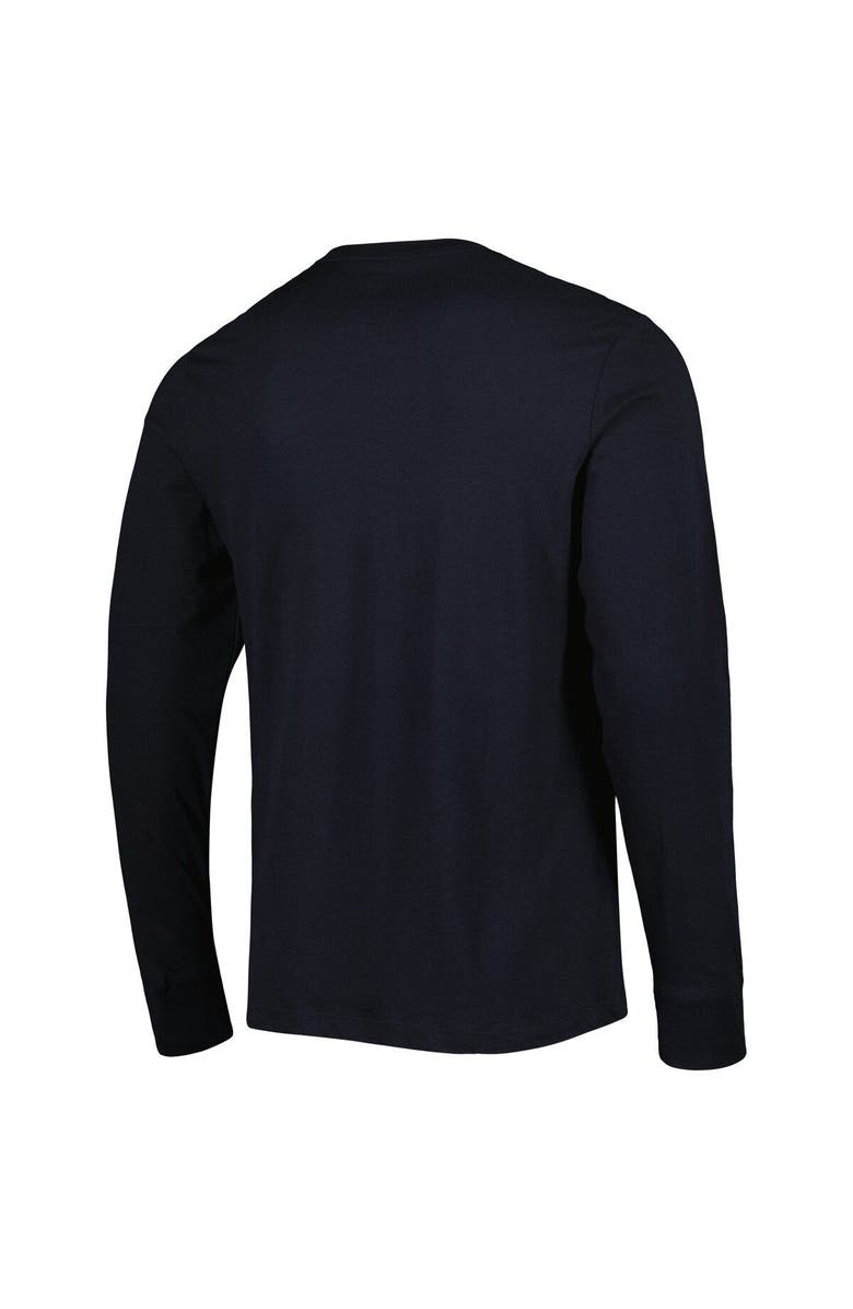 '47 Men's '47 Black Brooklyn Nets 10th Anniversary Super Rival Long Sleeve T-Shirt, Alternate, color, Black