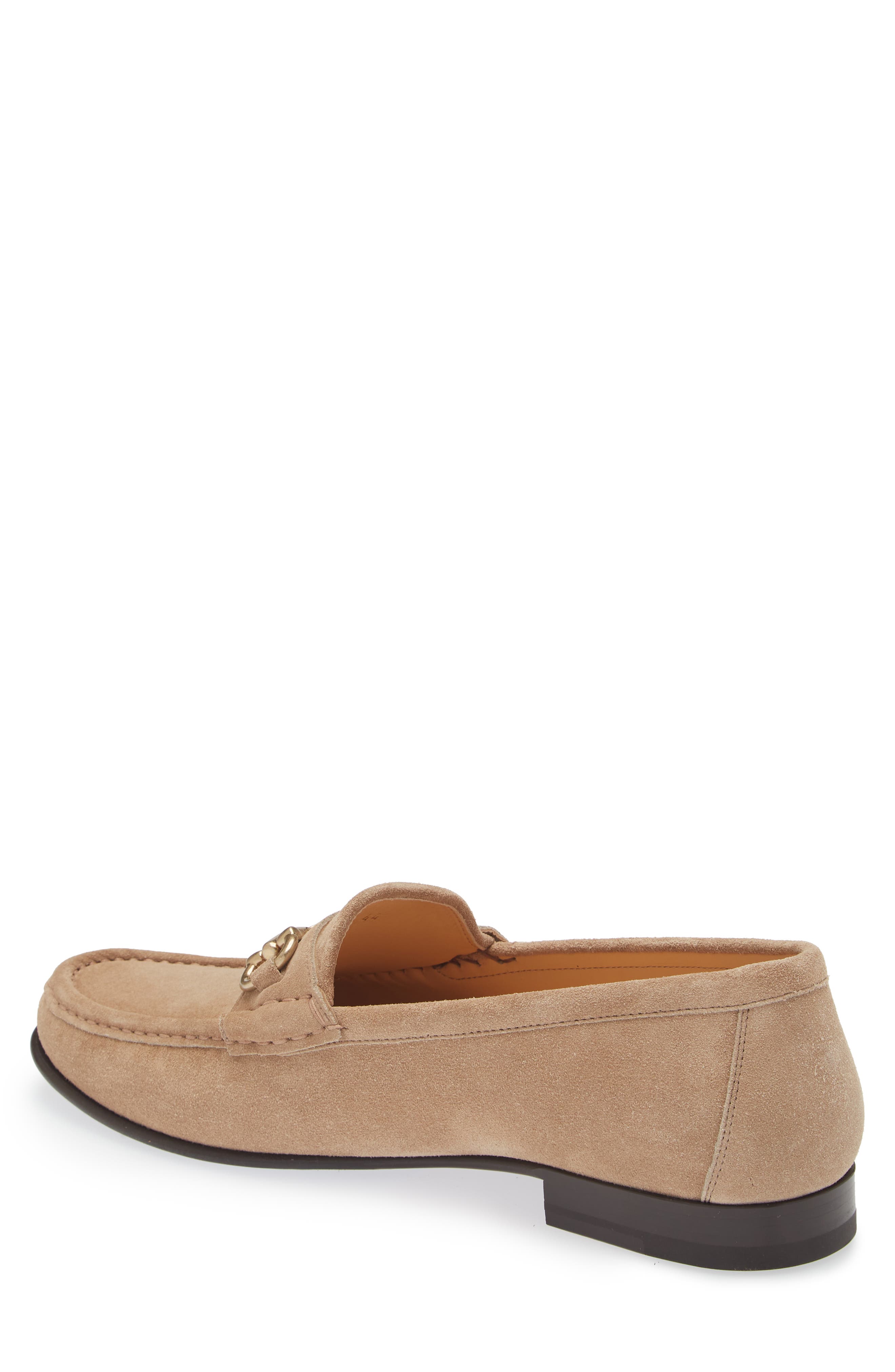 Brunello Cucinelli Horse Bit Suede Loafer, Alternate, color, 