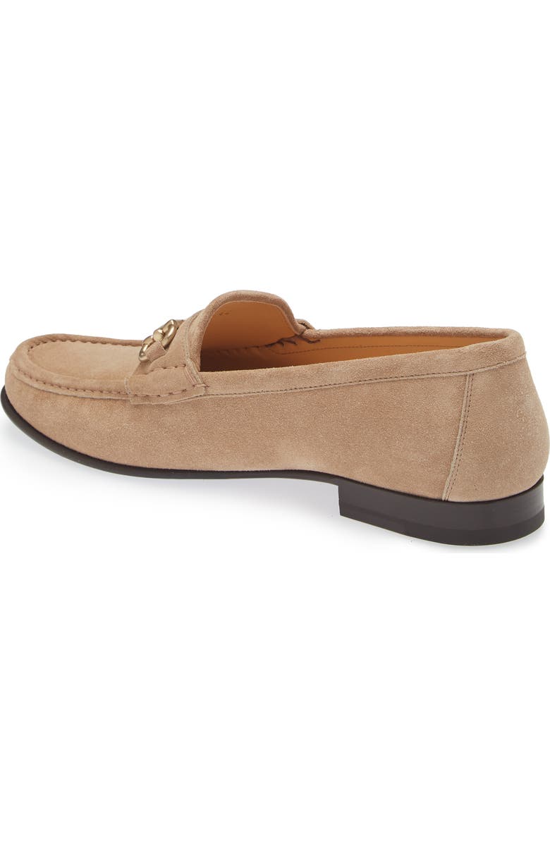 Brunello Cucinelli Horse Bit Suede Loafer, Alternate, color,