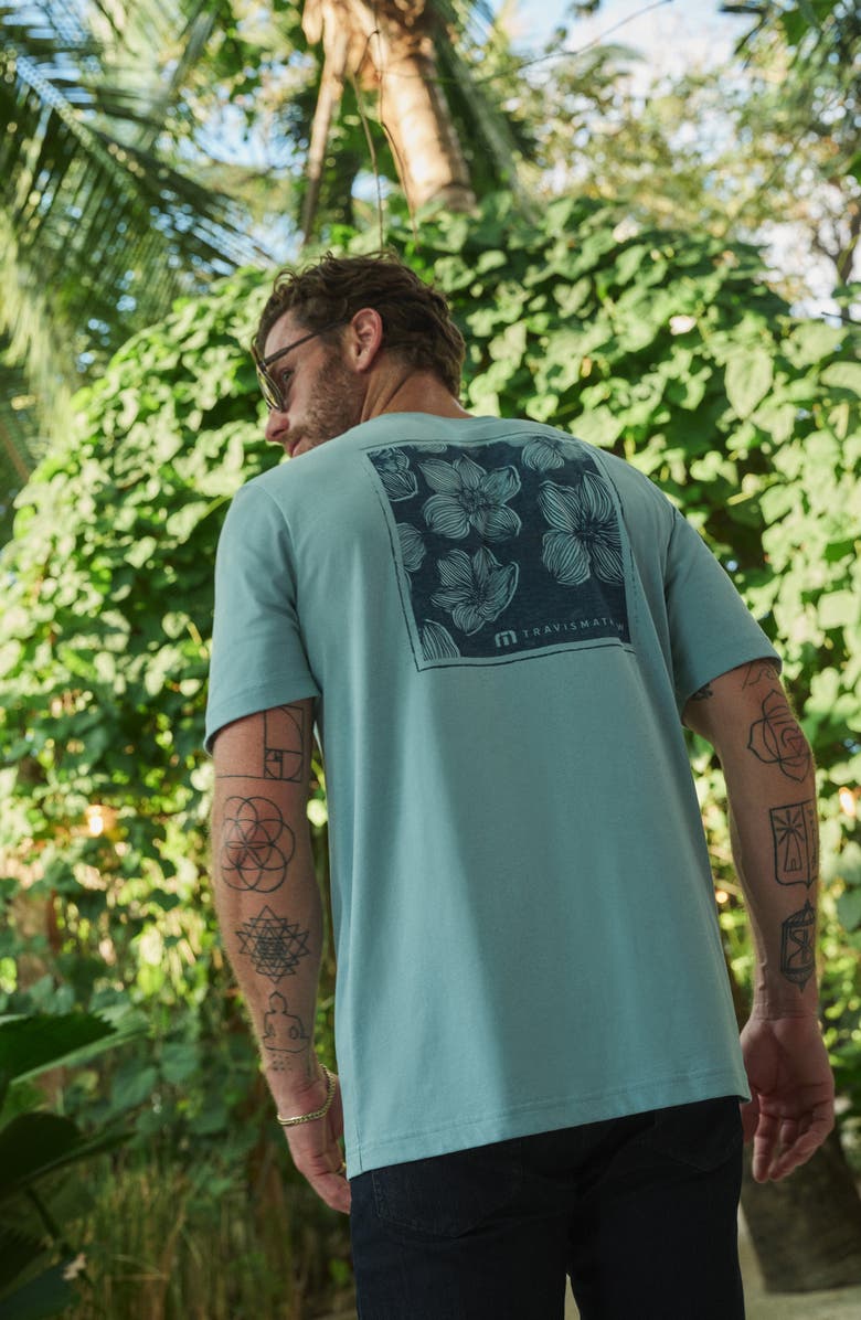 TravisMathew Catamaran Coast Floral Graphic T-Shirt, Alternate, color,