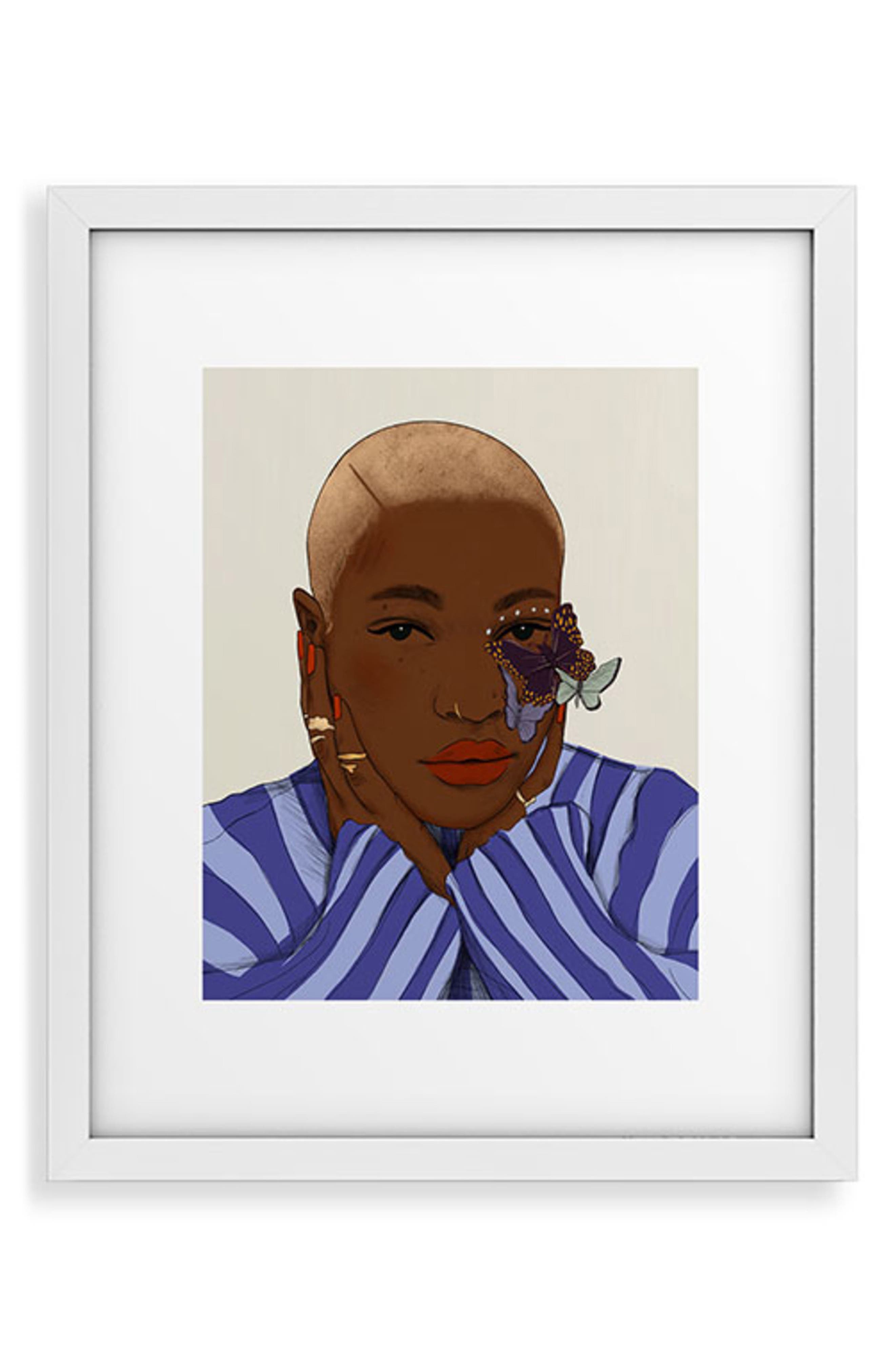 selected WHITE FRAME