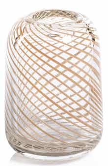 Zodax Chantilly Swirl Glass Bud Vase