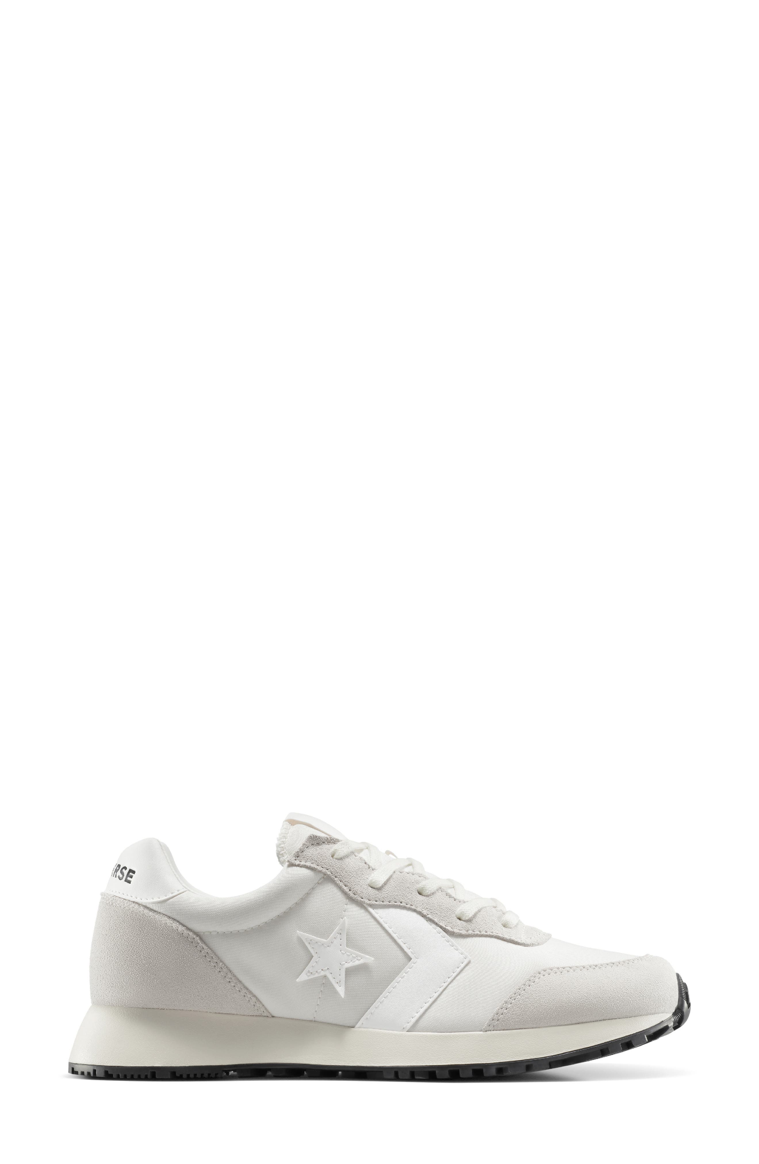 Gender Inclusive Omega Trainer Sneaker, Alternate, color, EGRET/ VINTAGE WHITE/ BLACK