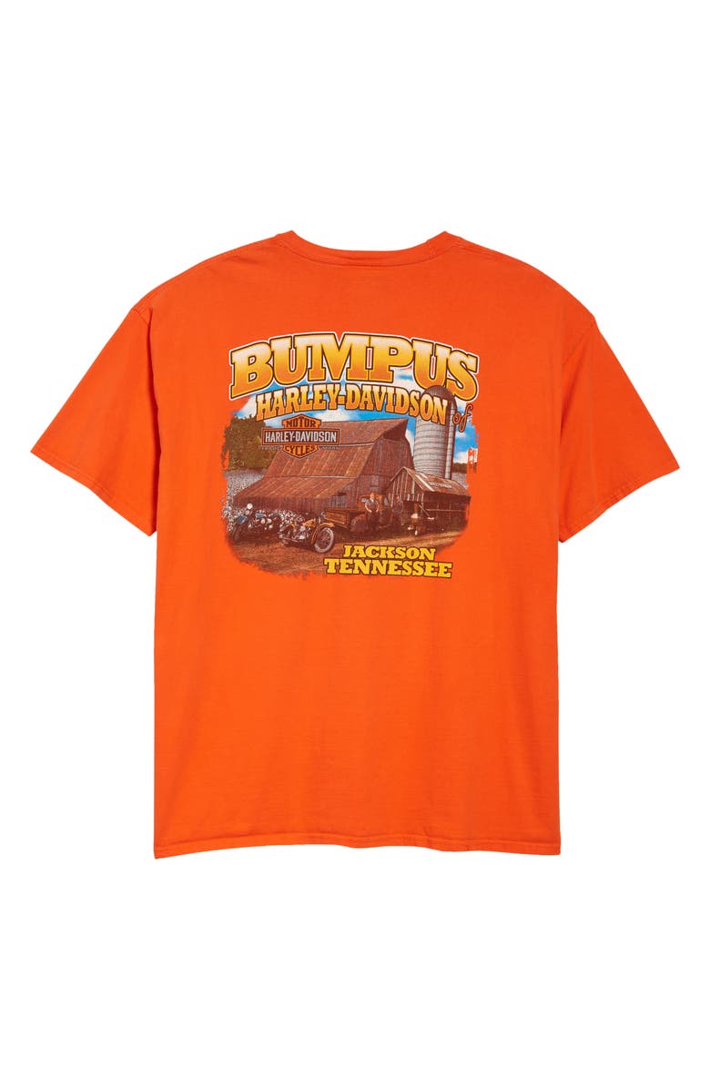 Goodfair Gender Inclusive Secondhand Harley Davidson Cotton Graphic Tee, Alternate, color,