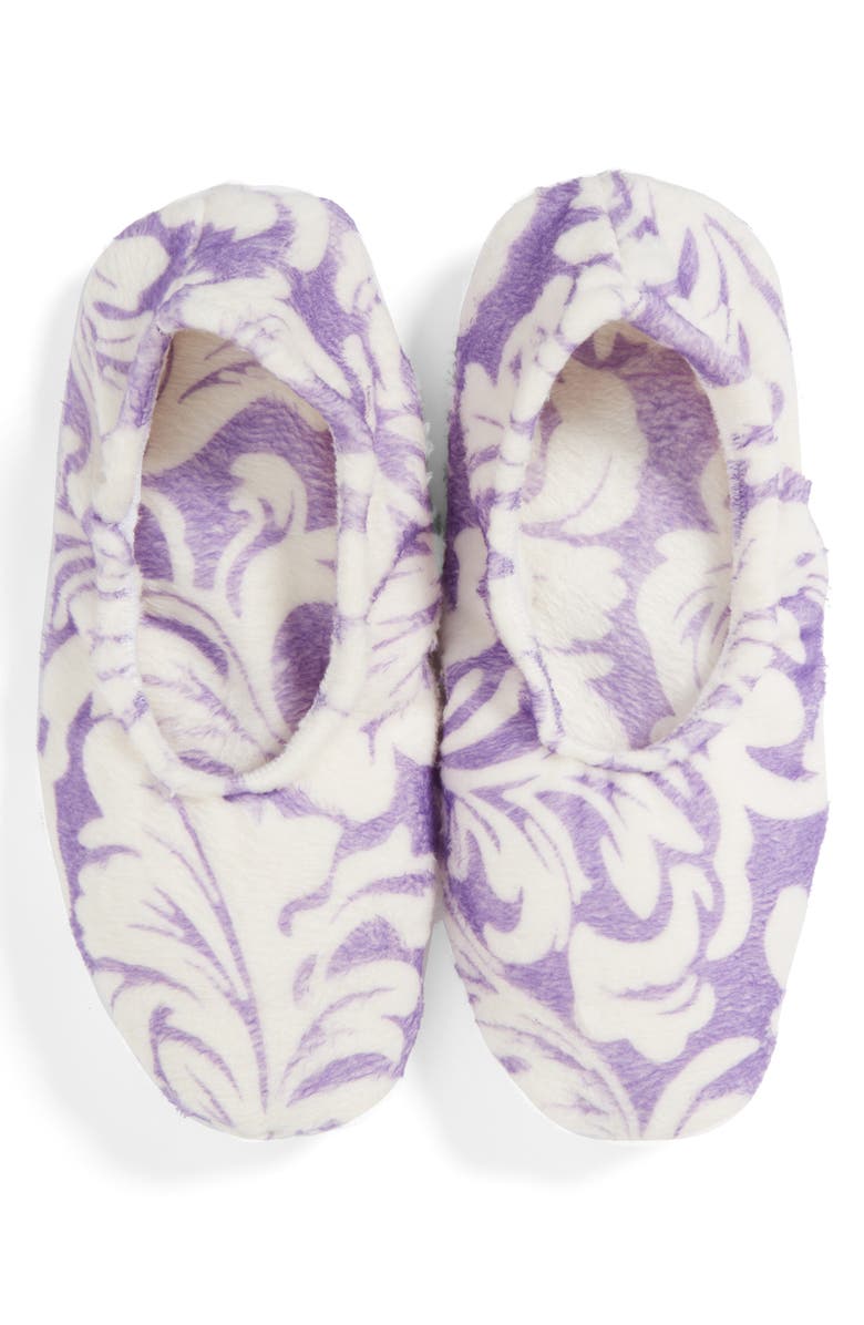Sonoma Lavender Lilac Fleur Footies, Main, color,
