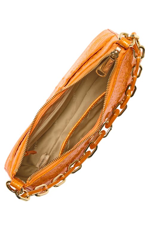 Brahmin Mod Esme Croc Embossed Shoulder Bag
