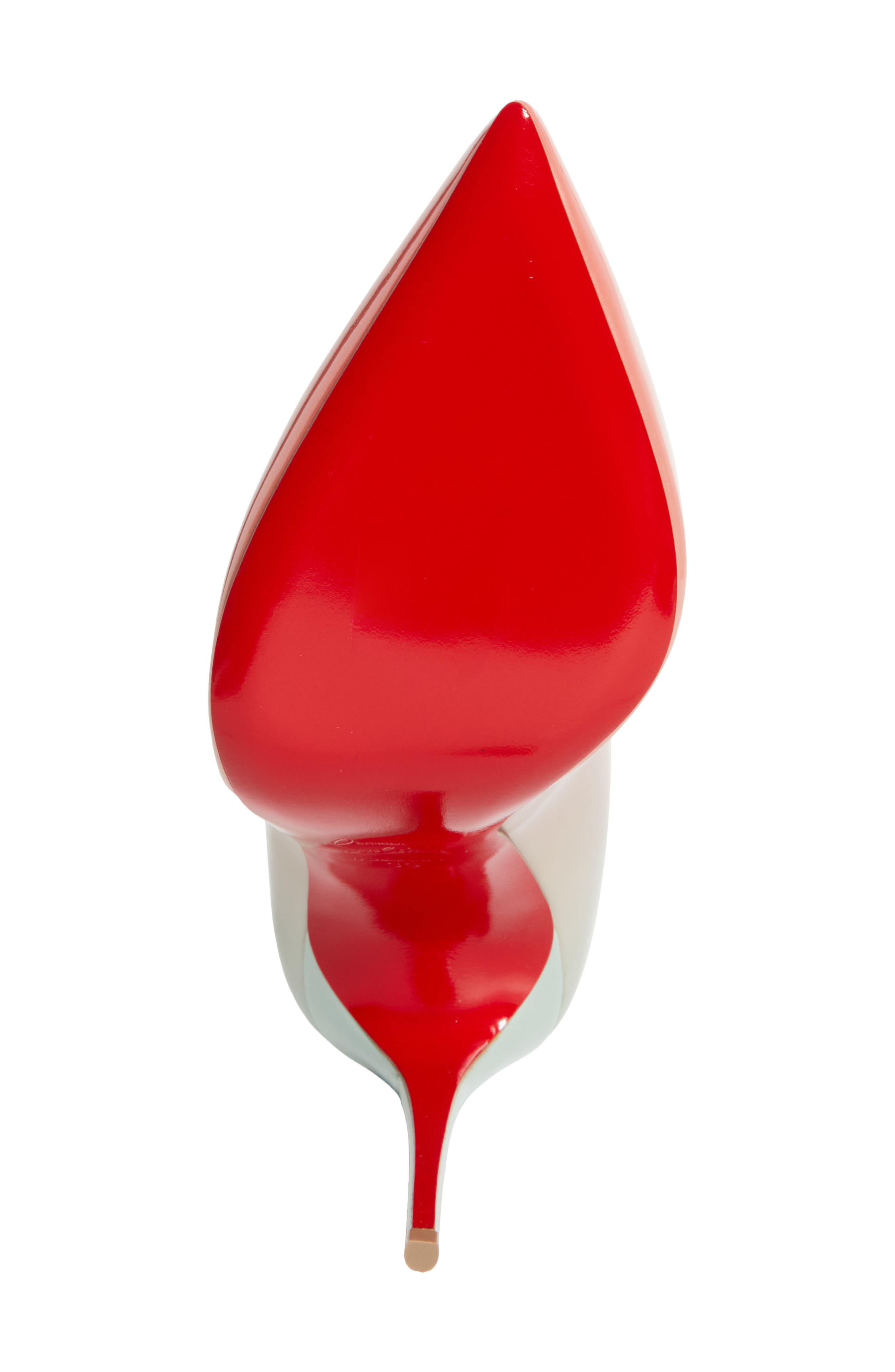 Christian Louboutin Hot Chick Pointed Toe Pump, Alternate, color, Palio/ Haiiro