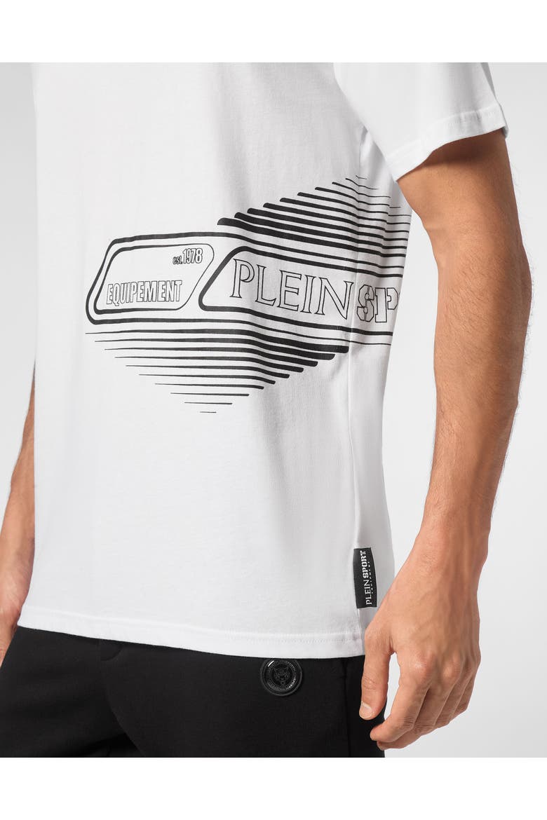 T-Shirt Round Neck Ss Men, Alternate, color, white
