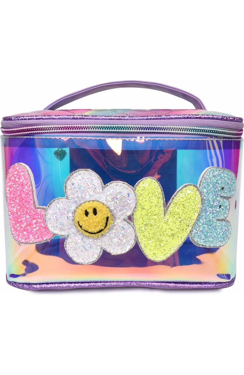 OMG Accessories Kids' Love Train Case, Main, color,