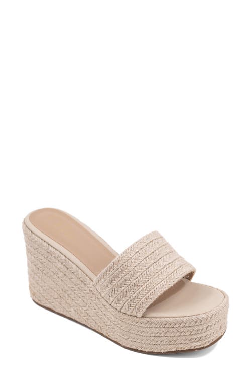 Shushop Luna Platform Wedge Sandal