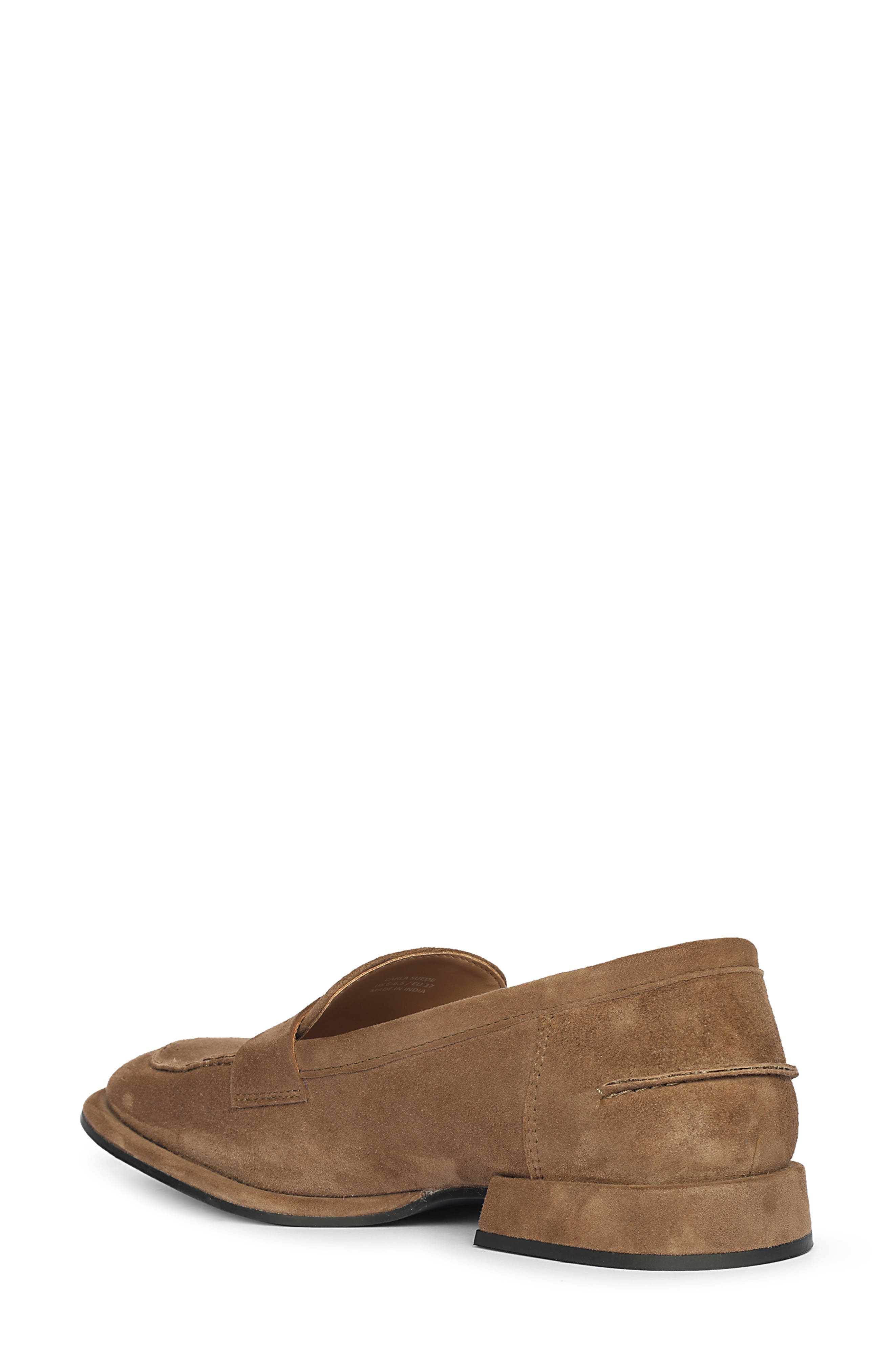 SAINT G Carla Penny Loafer, Alternate, color, Dark Taupe