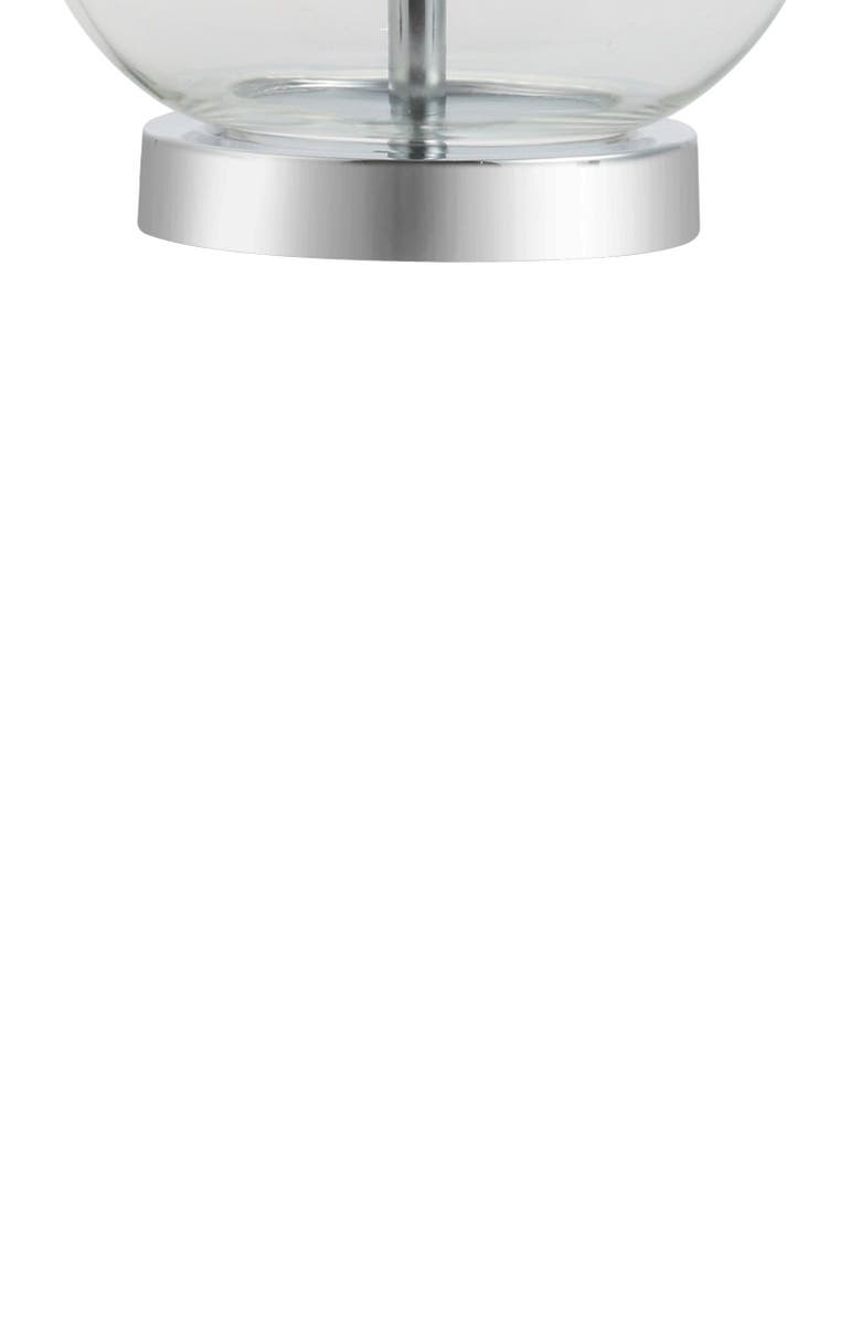 JONATHAN Y Lavelle 25" Glass LED Table Lamp, Alternate, color, Clear